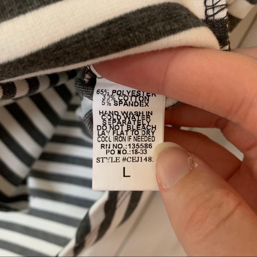 Striped light jacket - Picture 3 of 5